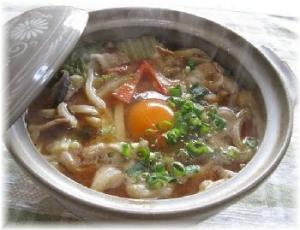 味噌煮込みうどんで温ったまろ~☆