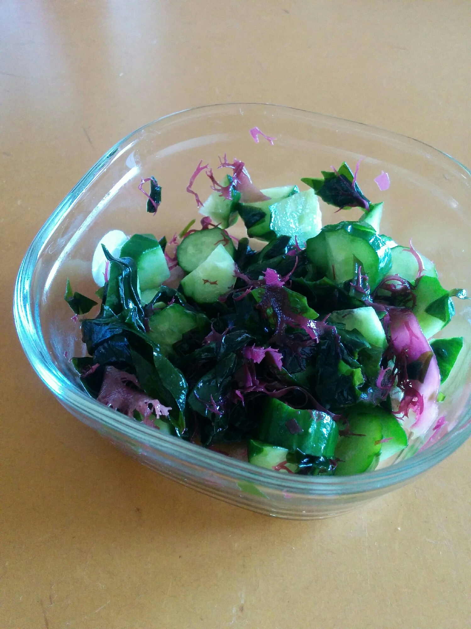 きゅうりとわかめと赤とさか入り彩りサッパリサラダ レシピ 作り方 By 自然治癒力研究家福みゆ 楽天レシピ きゅうりとわかめと赤とさか入り彩りサッパリサラダ レシピ 作り方 By 自然治癒力研究家福みゆ 楽天レシピ