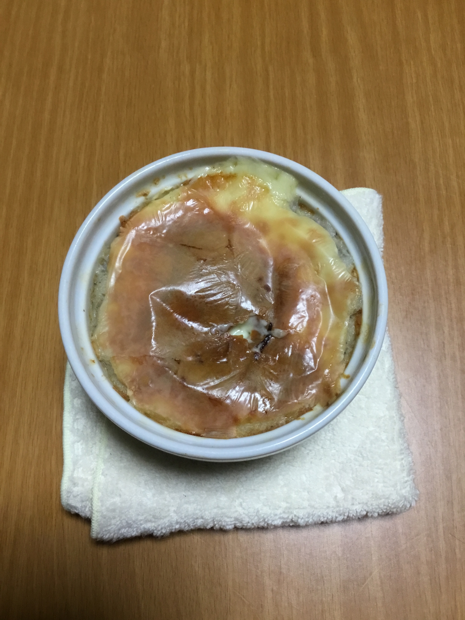 チーズとろける石川県産の蓮根グラタン