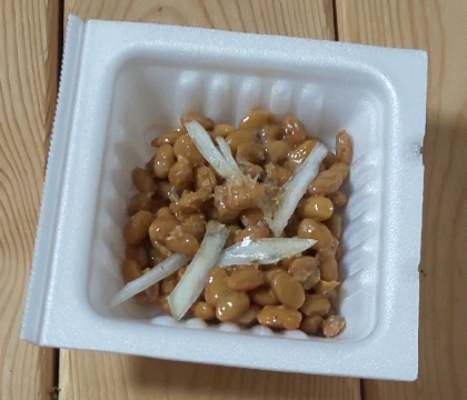 玉ねぎの納豆