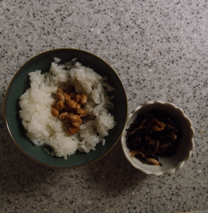 朝食♡ごはん+副菜1品