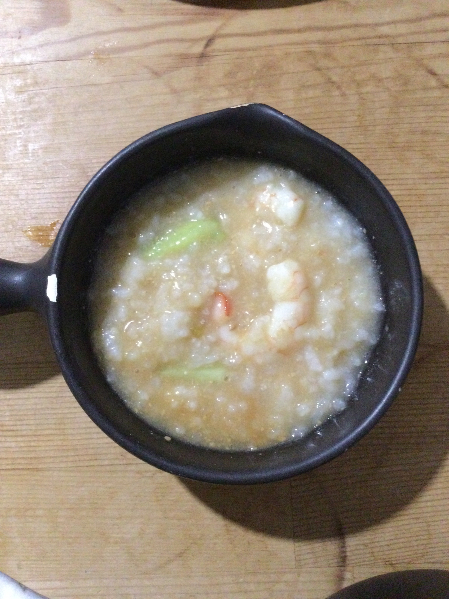 きゅうり海老入りおじや♪