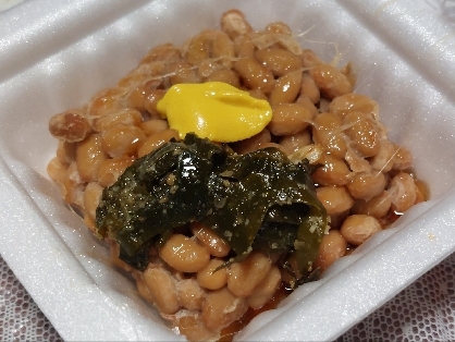 すりゴマとワカメで作りました(о´∀`о)
美味しかったです✩.*˚ ͛ご馳走様(*´ω｀*)
