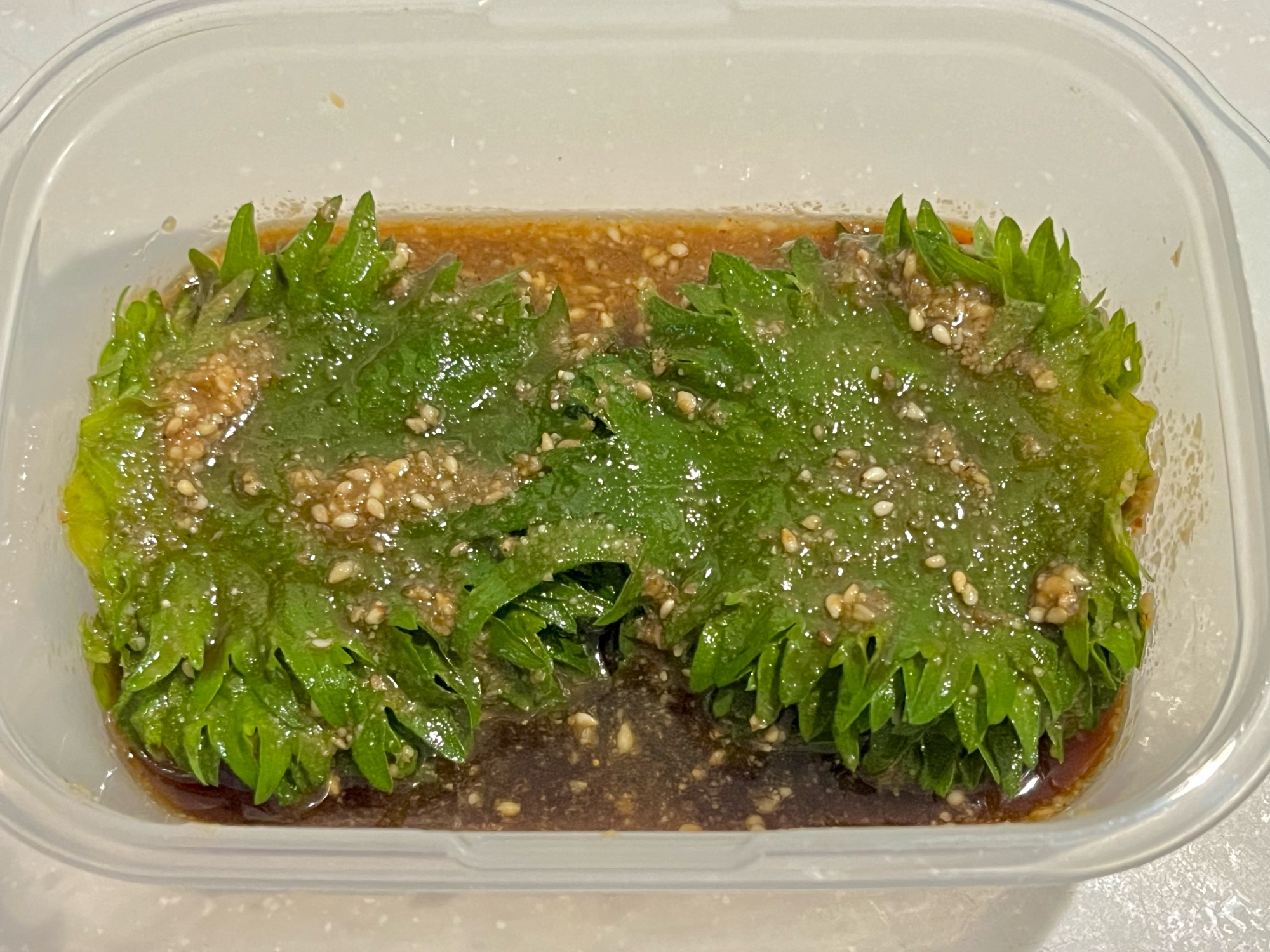 ⭐ご飯のお供に⭐大葉の胡麻醤油漬け(甘口)