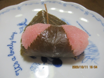 桜餅✡️道明寺粉