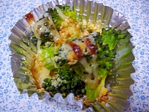 ブロッコリー マヨネーズ 焼き