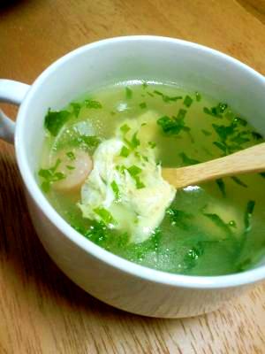 中華スープでエスニック風 セロリの葉スープ レシピ 作り方 By Vickyvicky 楽天レシピ