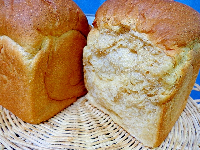 大豆の恵み♡ふんわかふんわか黄な粉豆乳食パン