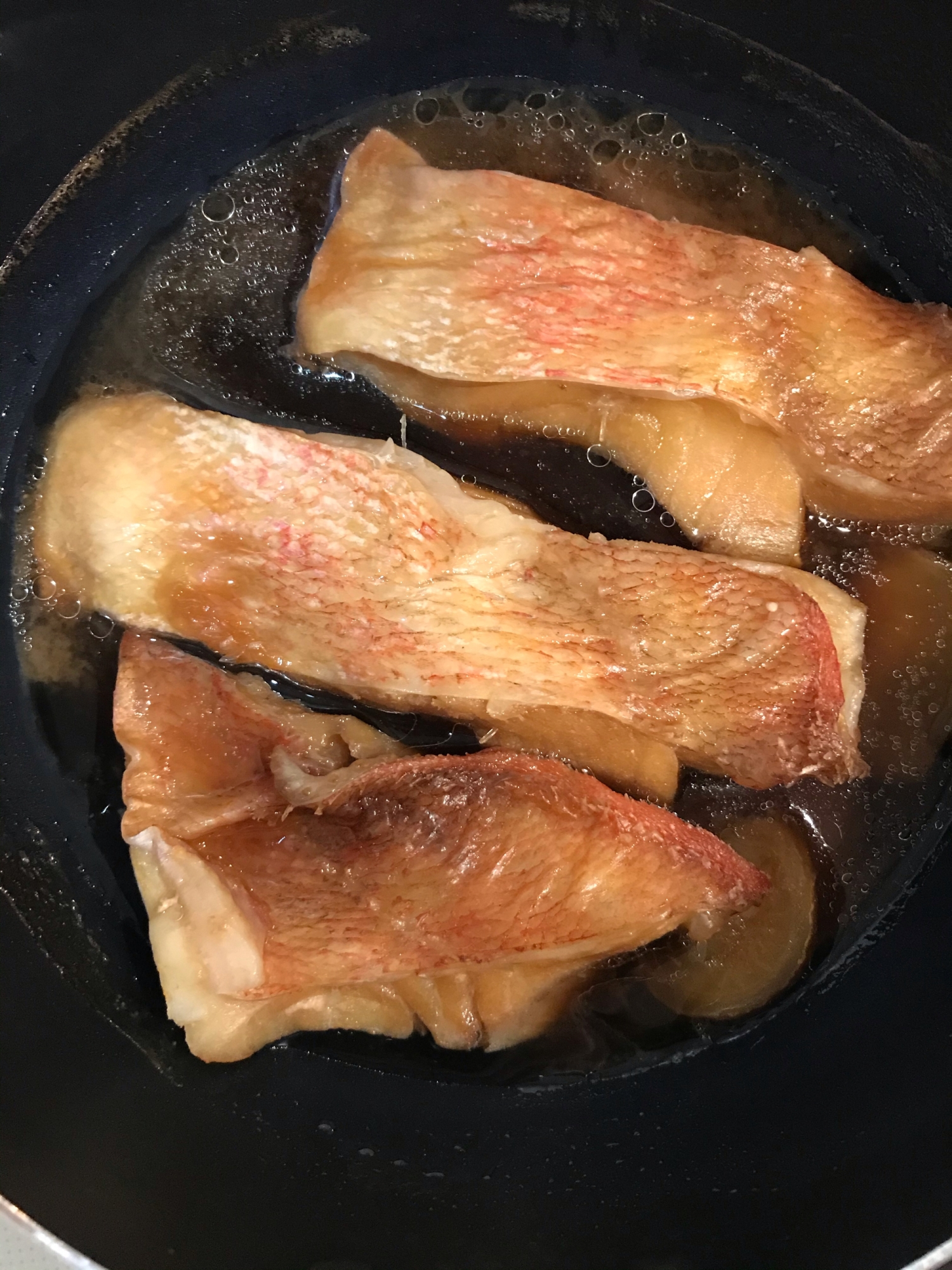簡単美味しい赤魚の煮魚