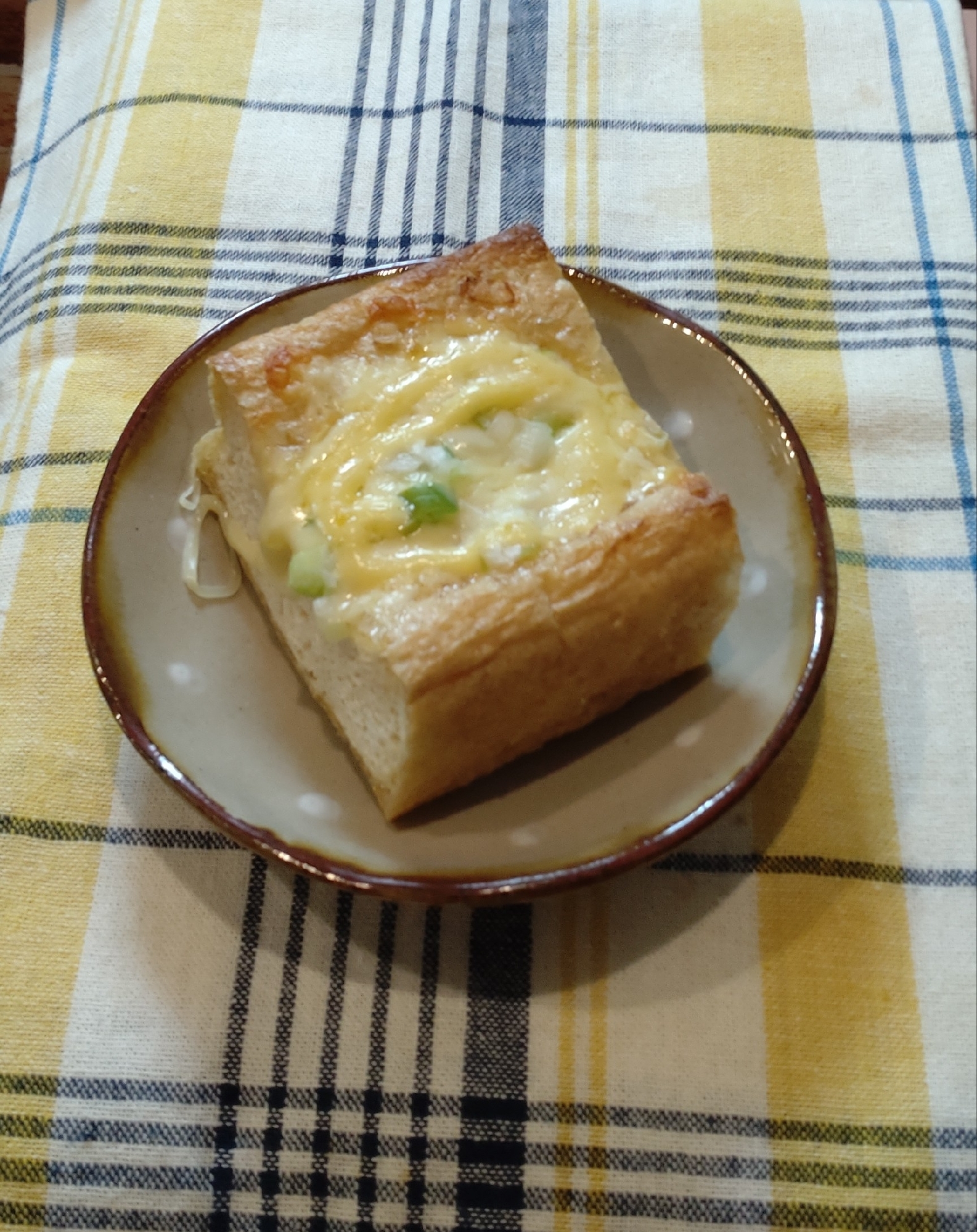 とちお揚げのネギチーズ焼き♡