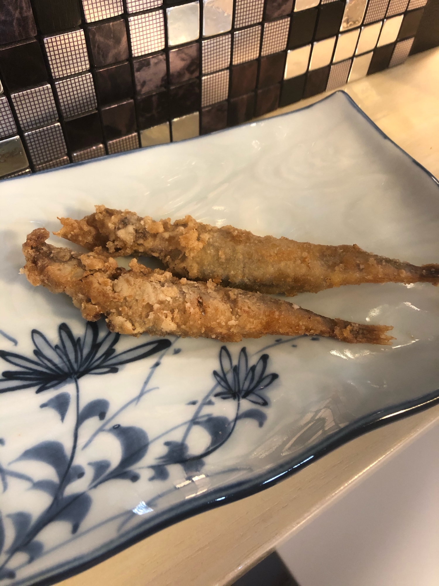 ししゃもの竜田揚げ