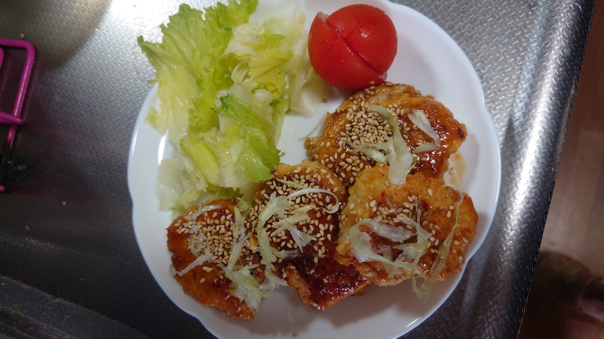 野菜たっぷり豆腐つくねバーグ