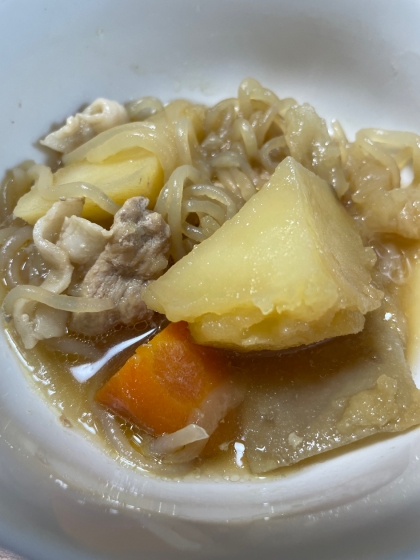 男の手料理❤肉じゃが♪（こんにゃく）