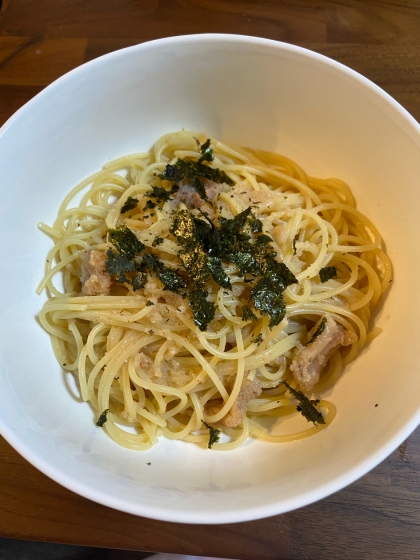 こちらはお昼ご飯に作りました♪
味付けとても簡単で明太子たっぷりのレシピとても美味しかったです！