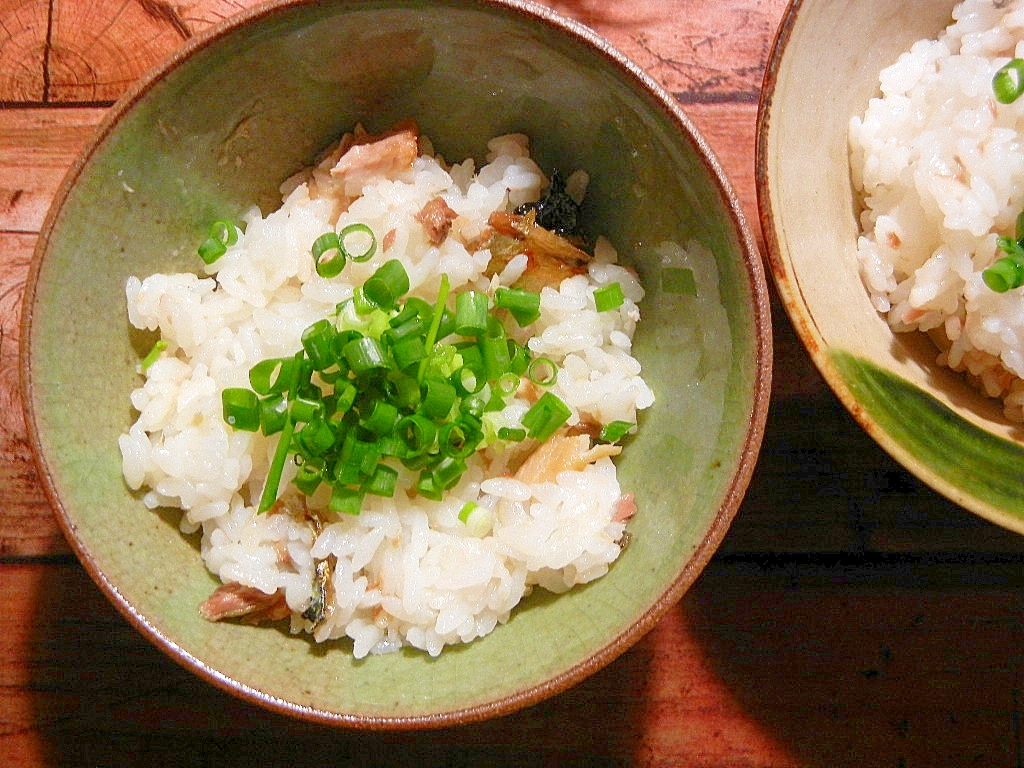 サンマの炊き込みご飯