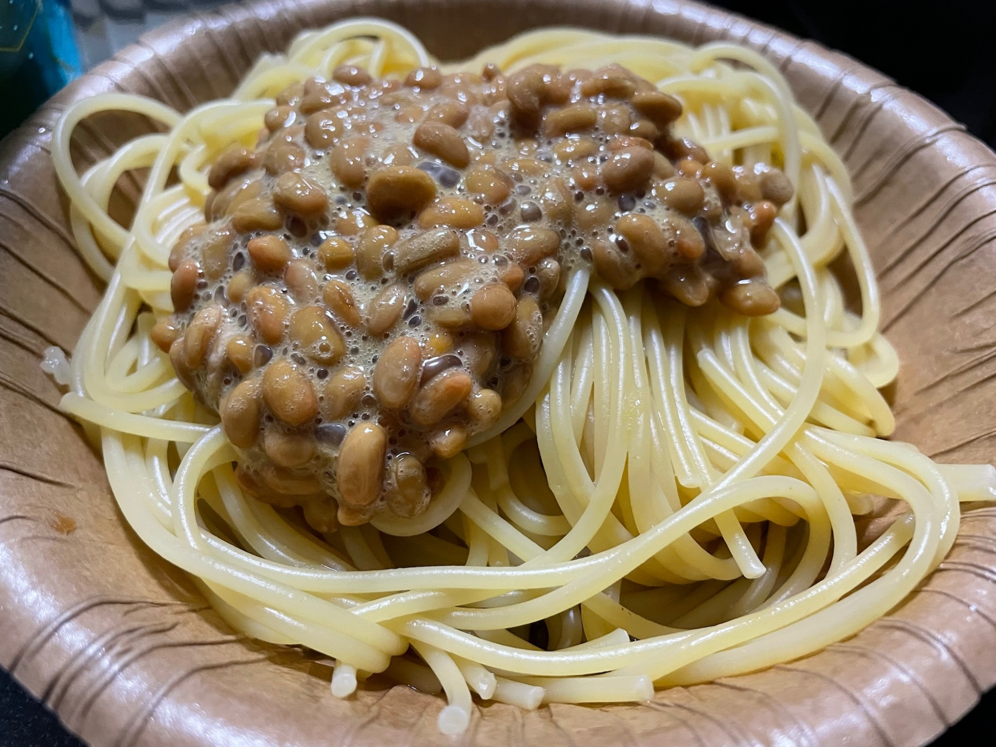 節約！簡単！ヘルシー！納豆パスタ