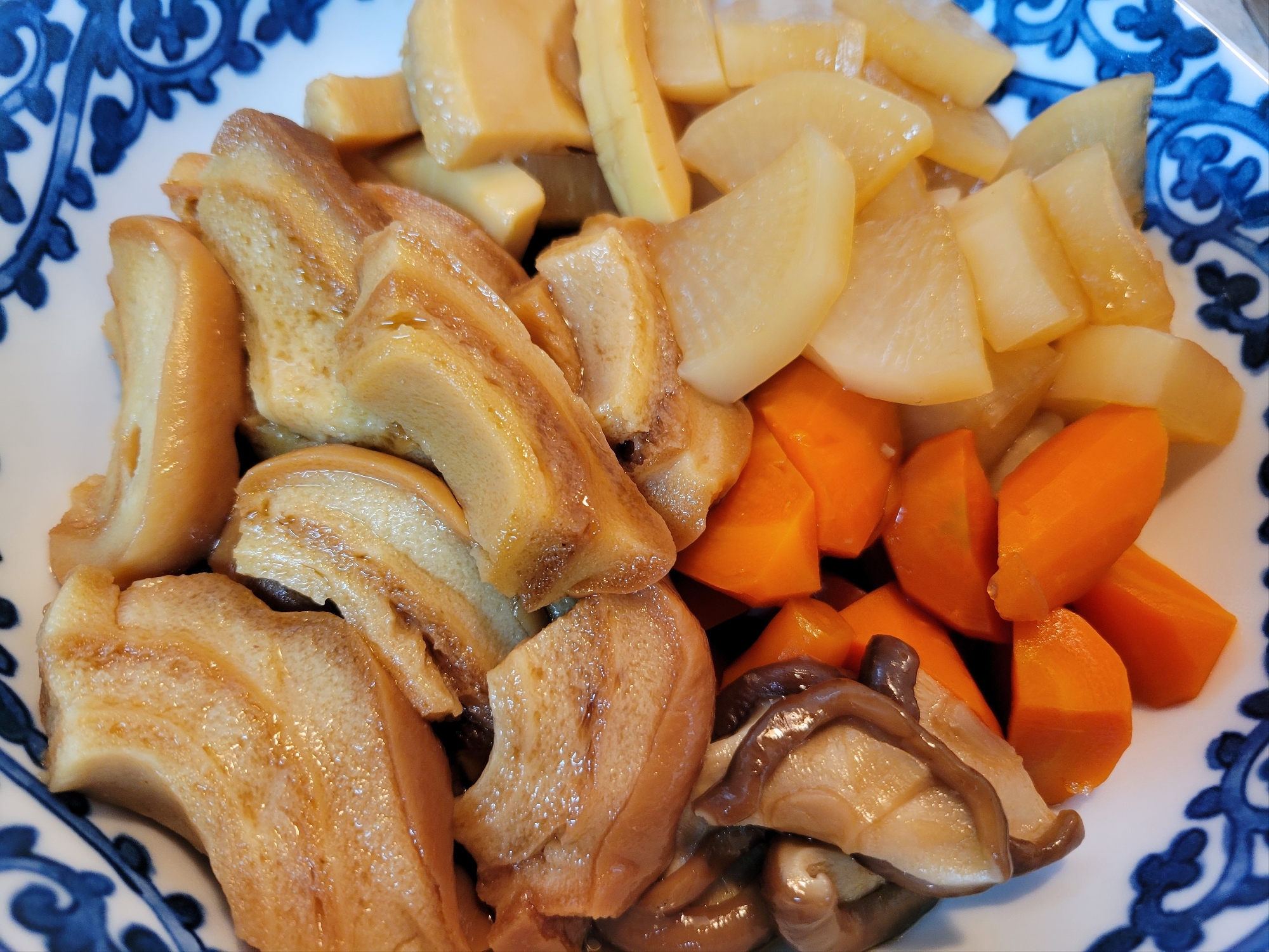 【簡単なのに本格】車麩と野菜の煮物♪