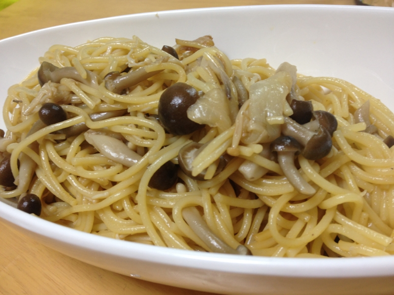 キノコ和風パスタ