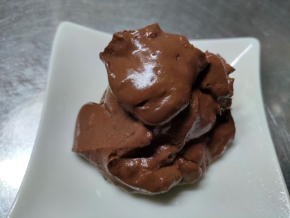 簡単 混ぜるだけ お菓子！豆腐でチョコムース
