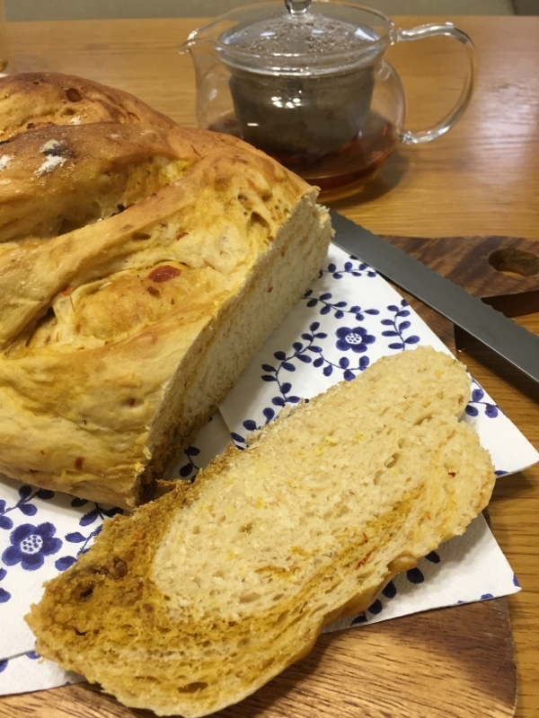 薬膳木の実のパン