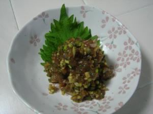 白身魚のなめろう 居酒屋メニューを自宅で レシピ 作り方 By Pinkmoon 楽天レシピ