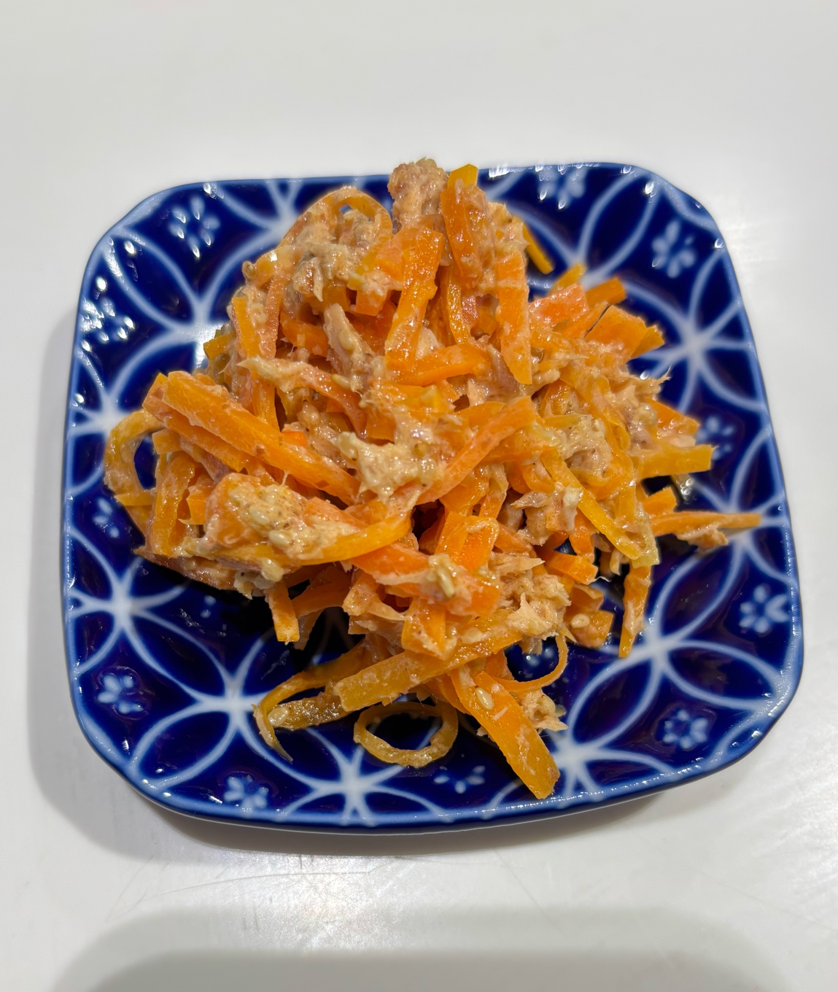 にんじんとツナの和え物