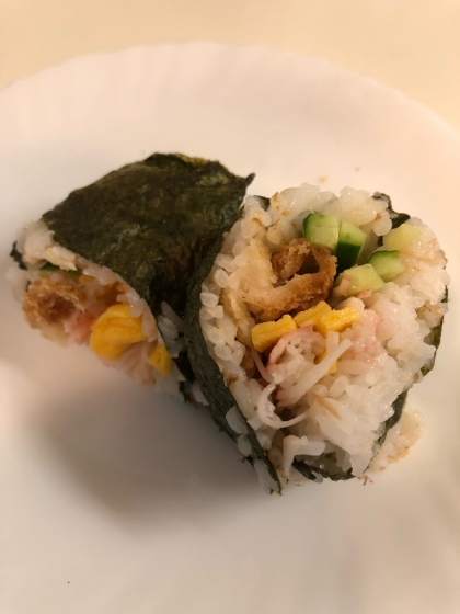 季節はずれに(๑˃̵ᴗ˂̵)食べきれなかったお魚フライをリメイク。おいしくいただきました。☆彡