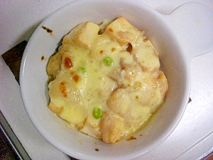 山芋と豆腐のグラタン