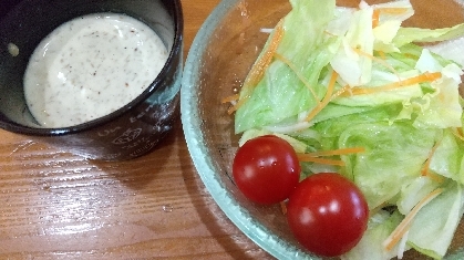 簡単に作れて嬉しい。これからはゴマドレ買わなくて済みますね！