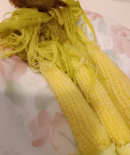 ひげまで美味しい『ヤングコーンのホイル焼き』