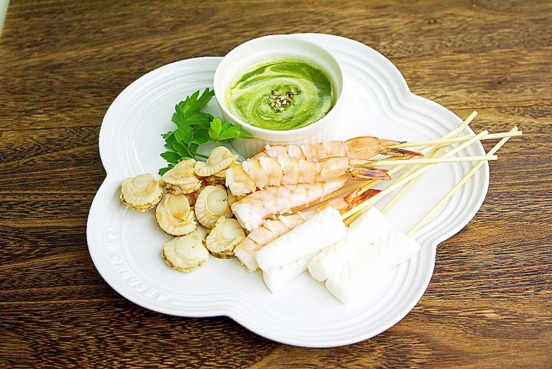 【変り種!!】魚介のバーニャカウダ