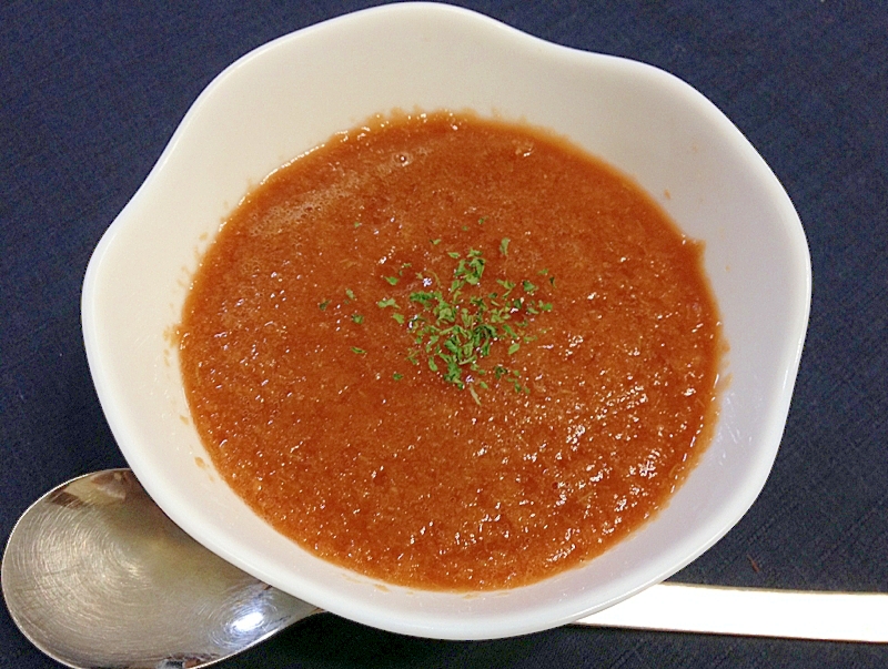 セロリとトマトジュースde☆冷製スープ
