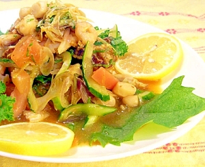 シーフードと夏野菜の簡単マリネ レシピ 作り方 By ノスタルじじい 楽天レシピ シーフードと夏野菜の簡単マリネ レシピ 作り方 By ノスタルじじい 楽天レシピ