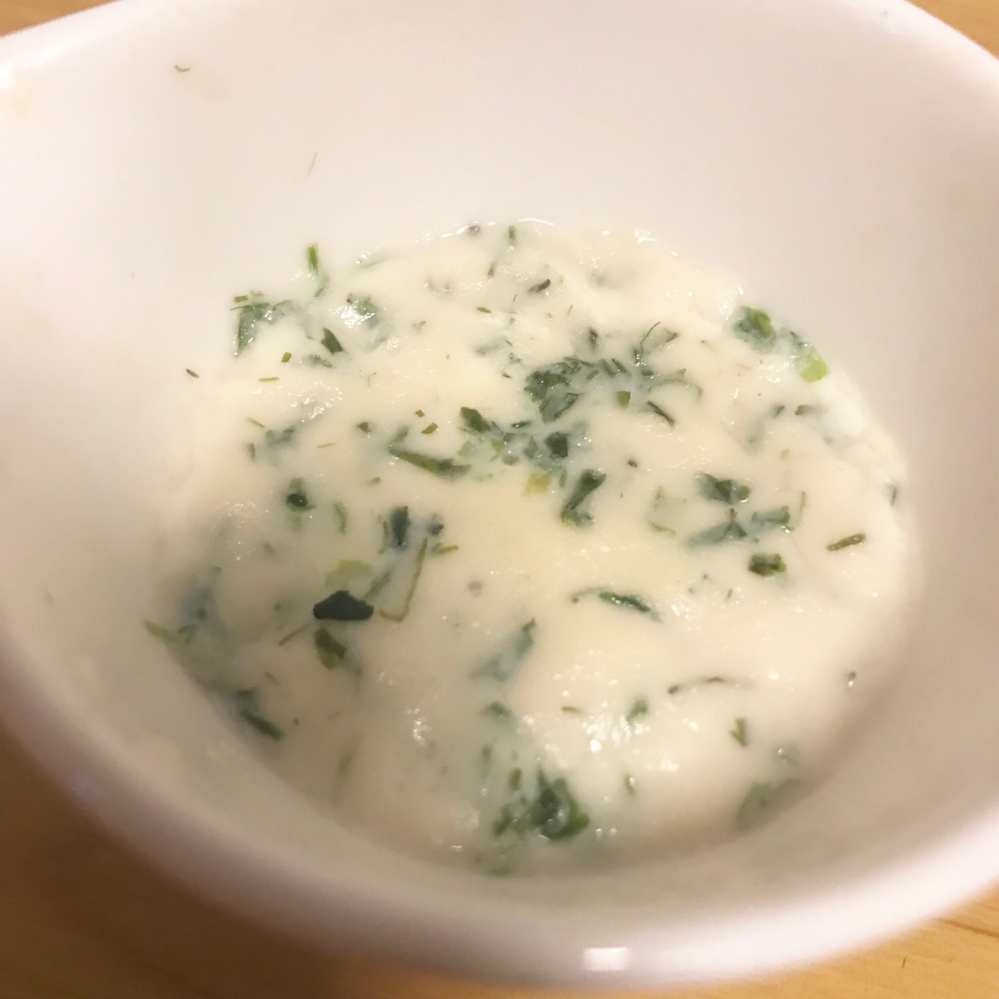 【離乳食】青海苔の湯豆腐