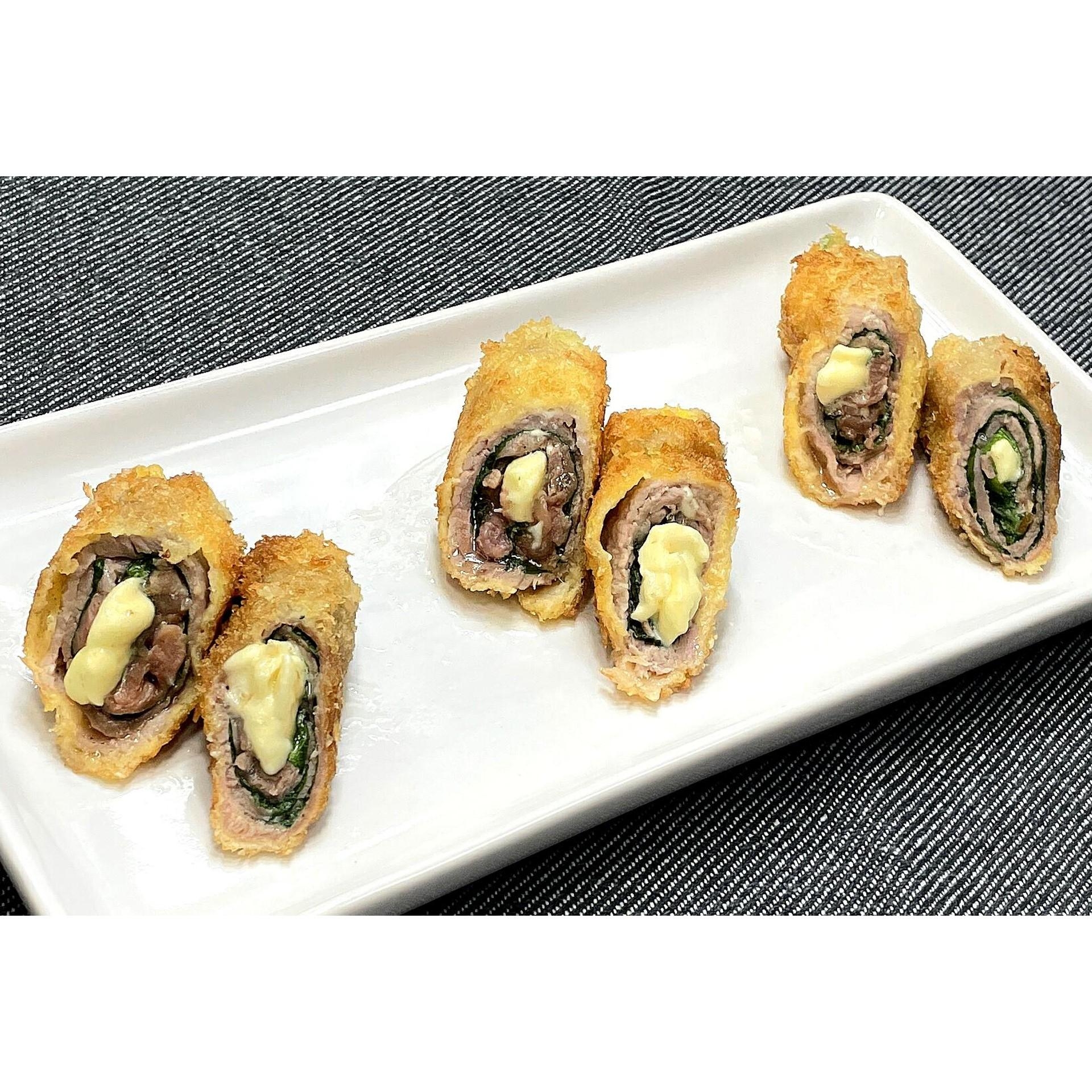 大葉とチーズの豚肉フライ★動画あり★