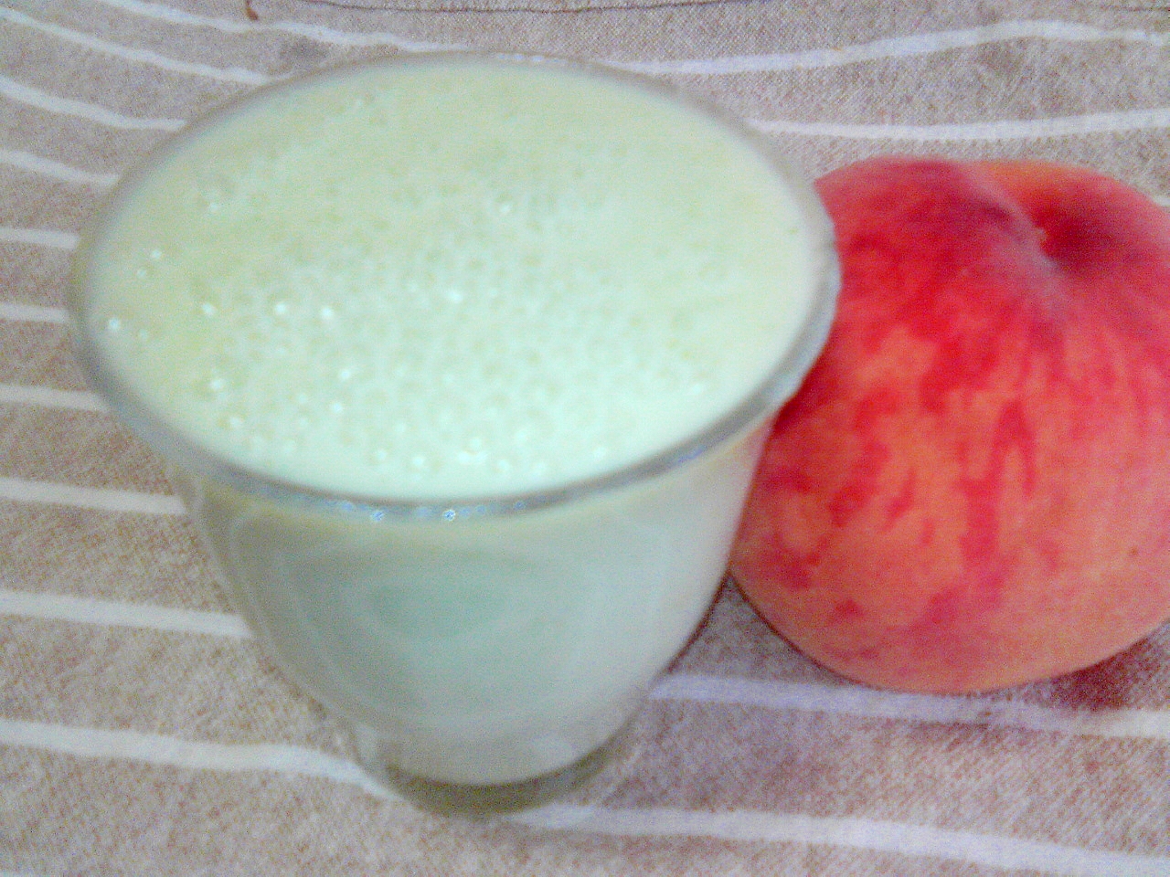 桃と胡瓜の夏ジュース