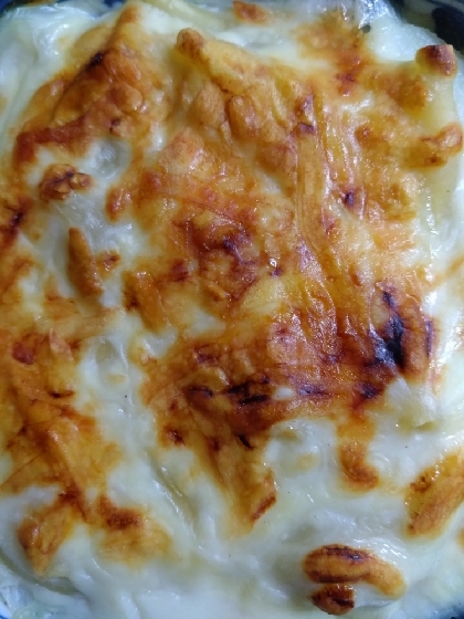 長芋とツナのクリームグラタン【洋食・副菜】