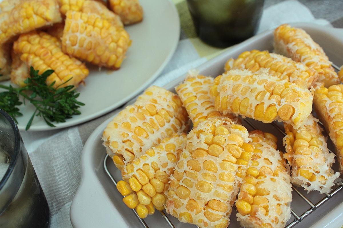 大人も子供もやみつき！とうもろこし唐揚げ