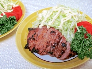 ご飯がススム♪　自家製「豚肉の味噌漬け」