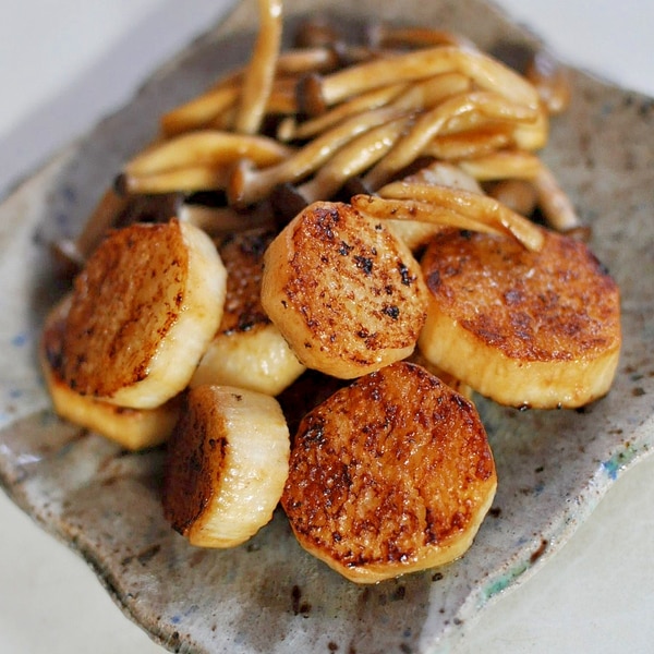 居酒屋の味 山芋としめじのバターしょうゆ焼き レシピ 作り方 By ねこすけ 楽天レシピ 居酒屋の味 山芋としめじのバターしょうゆ焼き レシピ 作り方 By ねこすけ 楽天レシピ