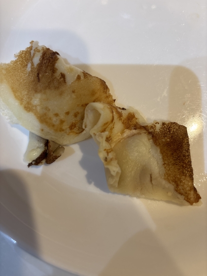 卵なし☆四角いばななクレープ