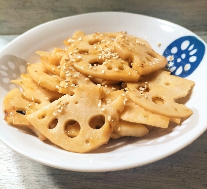 サクサク♡甘酢が美味しい♡れんこんの甘酢炒め