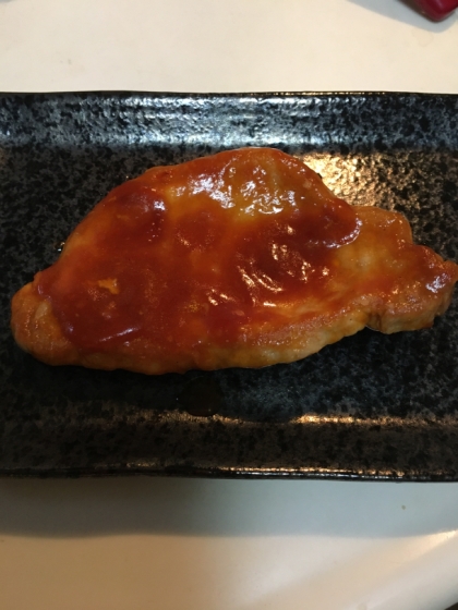 ★”豚ロース肉のポークチャップ