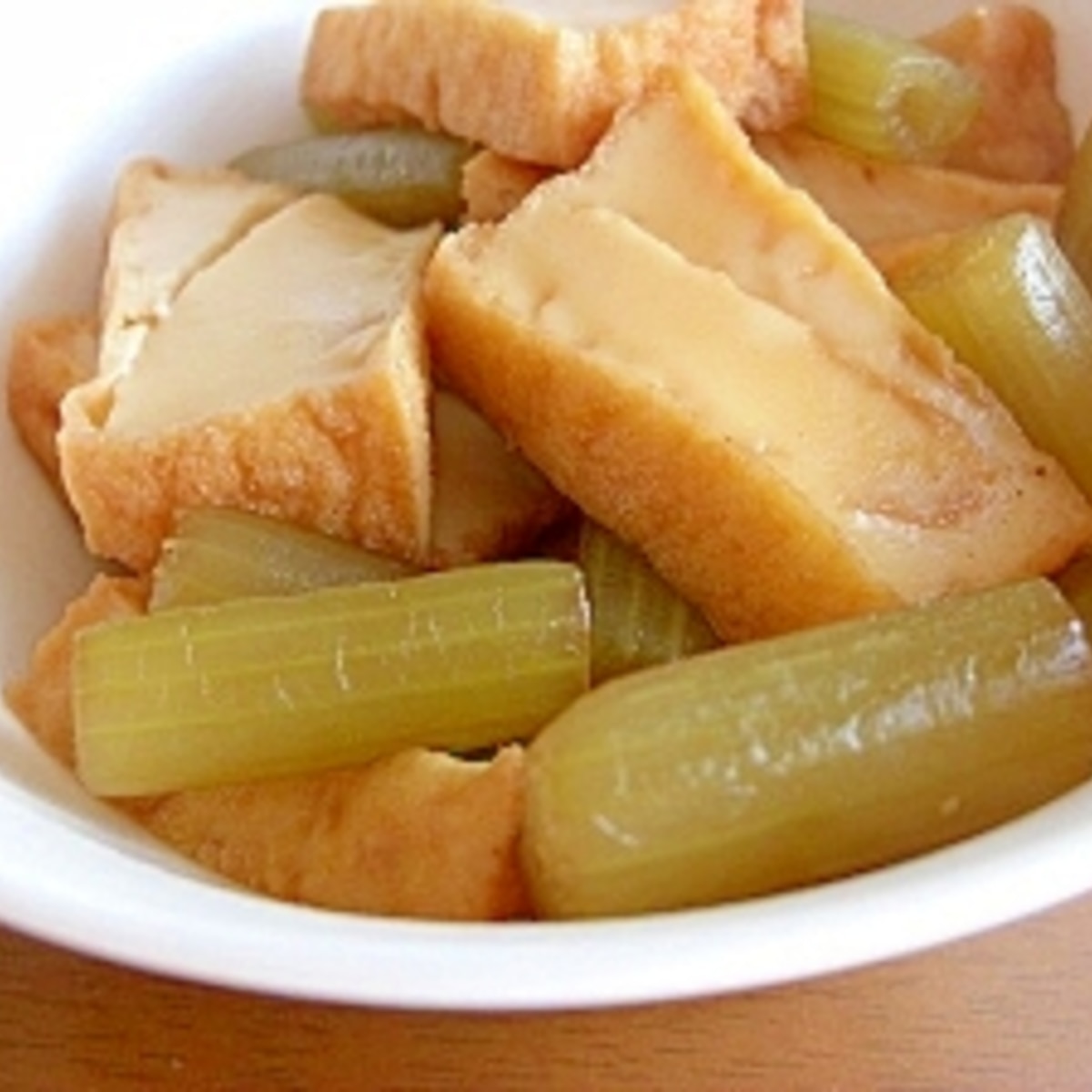 ふきと厚揚げの煮物 レシピ 作り方 By Tukuyo93 楽天レシピ