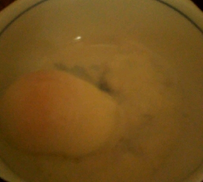 鍋で手軽に温泉卵