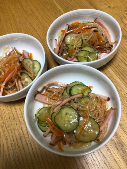 懐かしの給食の味です♡ツルツルっとさっぱりいただけて美味しかったです。