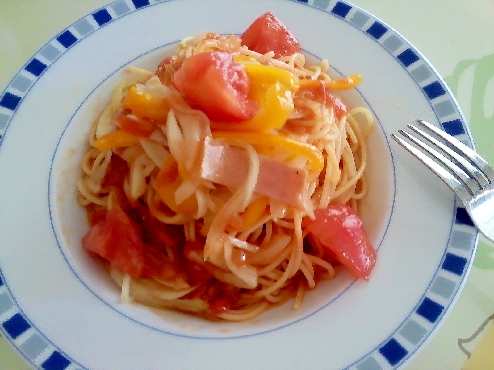 Ｗトマトの冷製パスタ＋＋