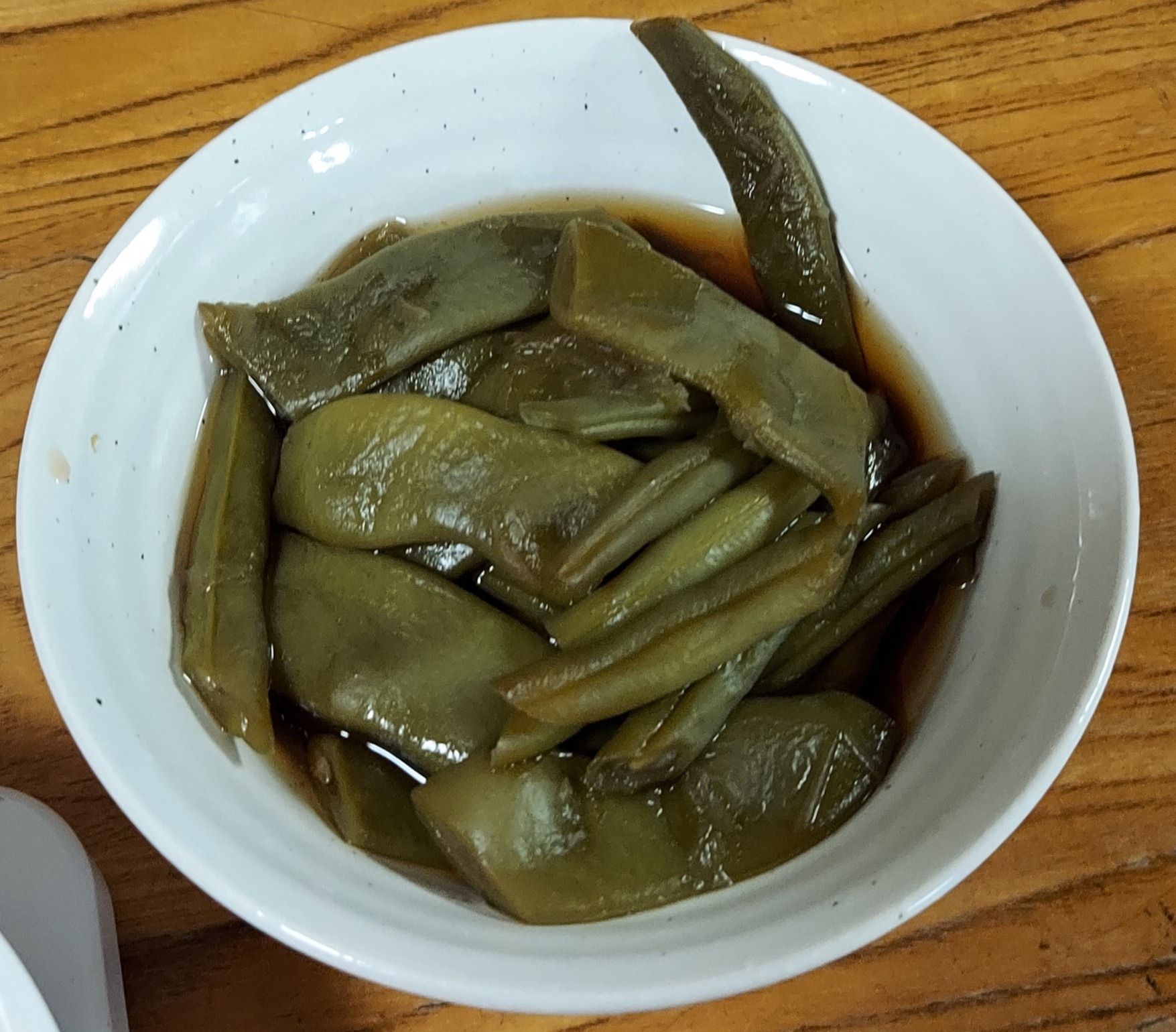 いんげんの煮物