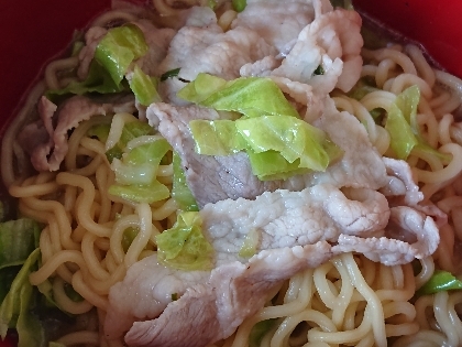 インスタント麺で !? 美味しい♡焼き「ラーメン」