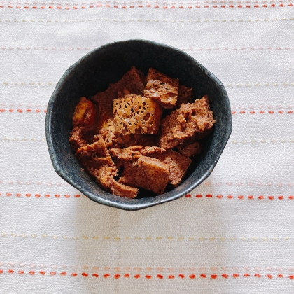 食パンの耳で！ココアトースト